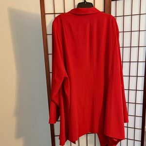 Torrid Red-Orange Blazer